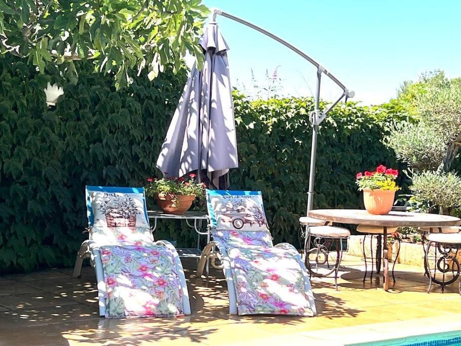 Le Jardin De Mae Apartment Bouc-Bel-Air Luaran gambar
