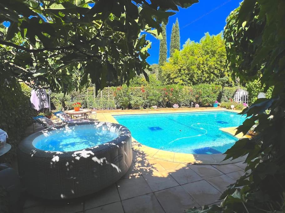 Le Jardin De Mae Apartment Bouc-Bel-Air Luaran gambar